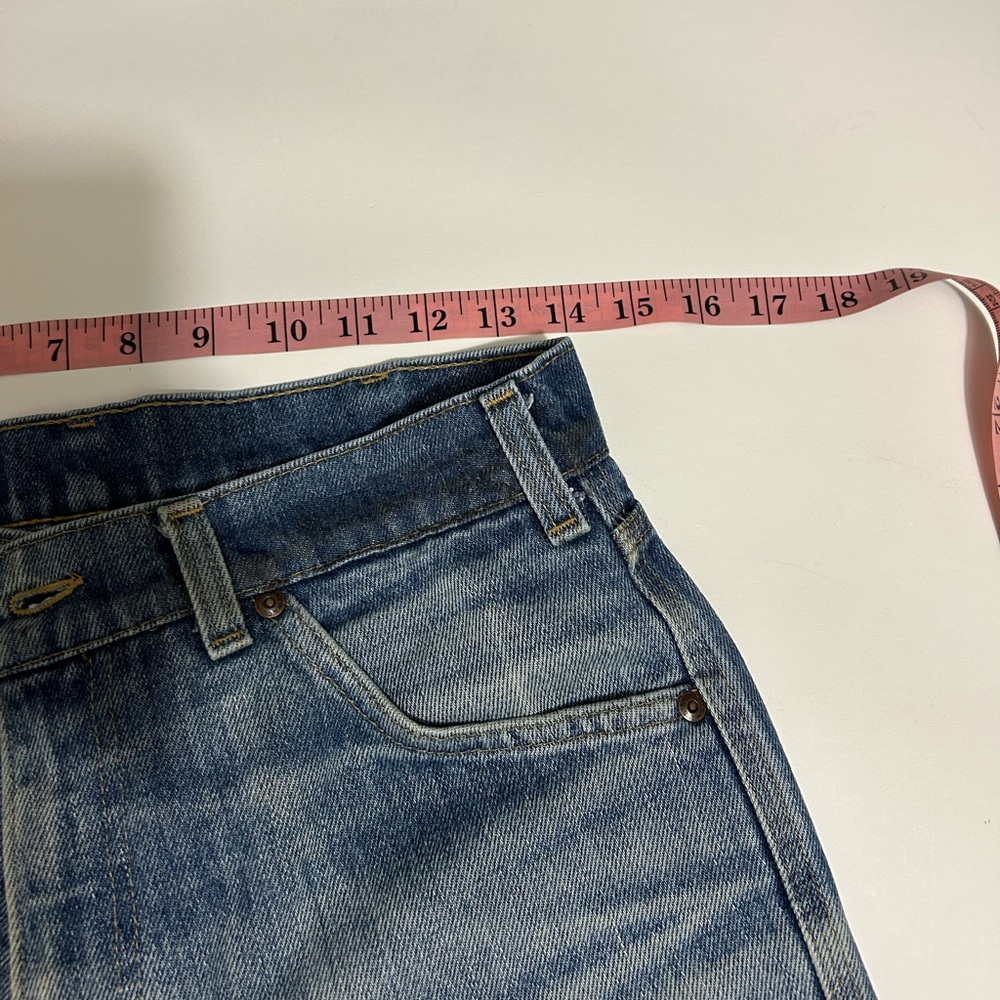 Rare Vintage Levi’s 70s Women’s Mom  Orange Label Movin On’ Jeans 28x28 - Picture 16 of 16